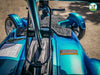 Heartway Travel Mobility Scooters Heartway Easy Move S12F Folding Travel Scooter Blue