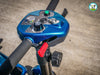 Heartway Travel Mobility Scooters Heartway Easy Move S12F Folding Travel Scooter Blue