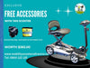 Heartway Travel Mobility Scooters Heartway Easy Move S12F Folding Travel Scooter Titanium