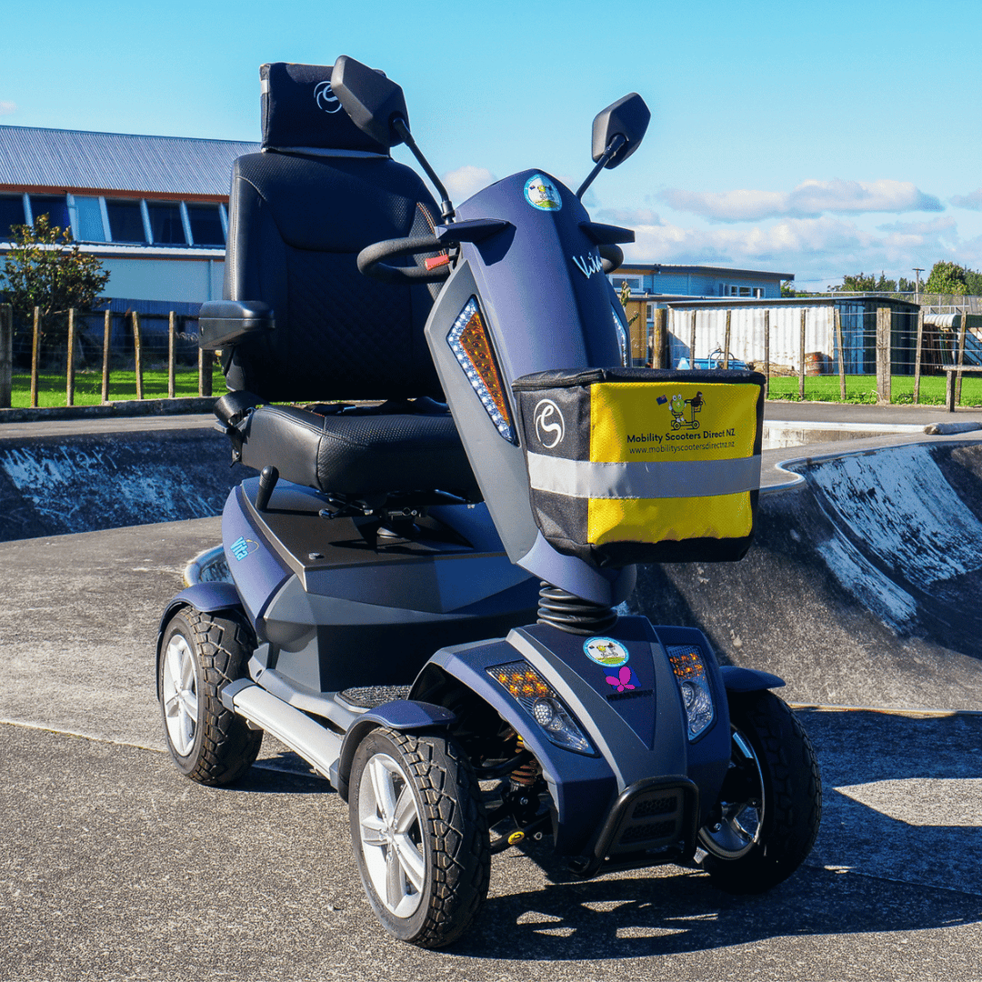 Heartway Urban Mobility Scooter EX-Demo Heartway Vita S12 Urban Mobility Scooter Matt Blue