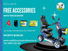 Heartway Urban Mobility Scooter Heartway Vita S12 Urban Mobility Scooter Matt Blue