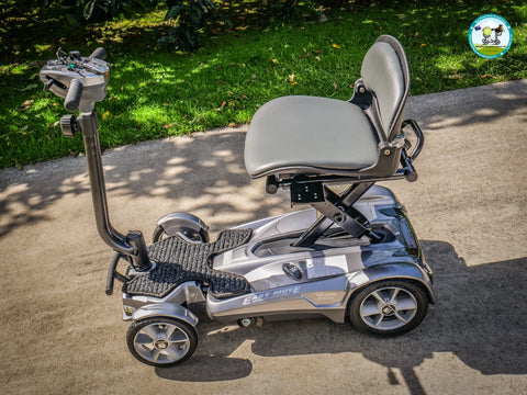 Heartway Travel Mobility Scooters Heartway Easy Move S12F Folding Travel Scooter