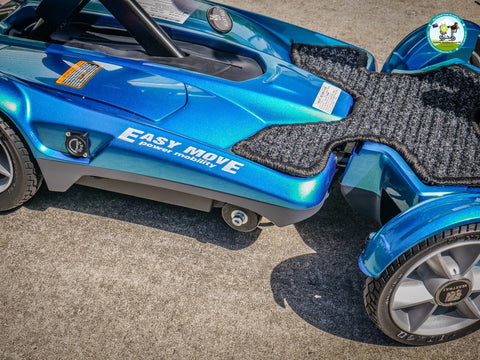 Heartway Travel Mobility Scooters Heartway Easy Move S12F Folding Travel Scooter Blue