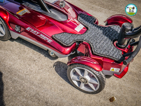 Heartway Travel Mobility Scooters Heartway Easy Move S12F Folding Travel Scooter Red