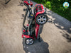 Heartway Travel Mobility Scooters Heartway Easy Move S12F Folding Travel Scooter Red