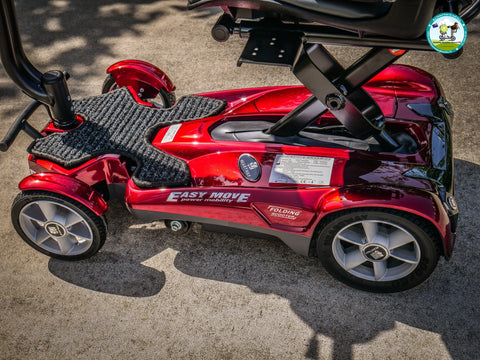 Heartway Travel Mobility Scooters Heartway Easy Move S12F Folding Travel Scooter Red
