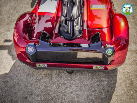 Heartway Travel Mobility Scooters Heartway Easy Move S12F Folding Travel Scooter Red