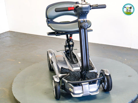 Heartway Travel Mobility Scooters Heartway Easy Move S12F Folding Travel Scooter Titanium