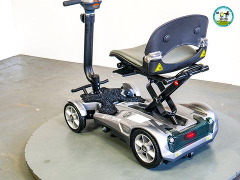 Heartway Travel Mobility Scooters Heartway Easy Move S12F Folding Travel Scooter Titanium