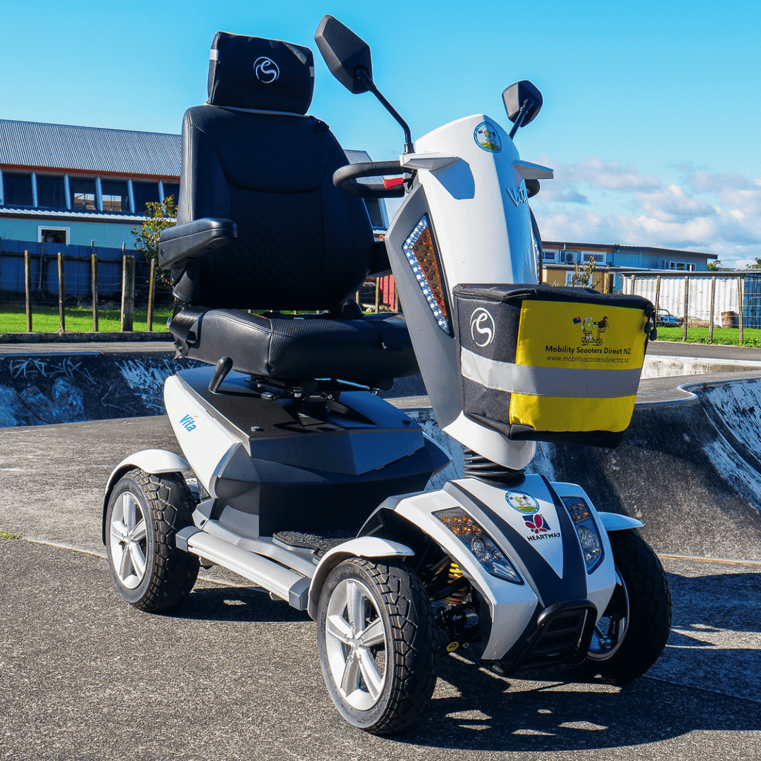 Heartway Urban Mobility Scooter Ex-Demo Heartway Vita S12 Urban Mobility Scooter White