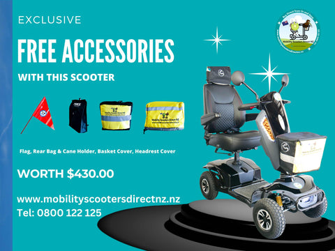 Heartway Urban Mobility Scooter Heartway Mirage PF6KS+ Black Beauty Urban Mobility Scooter