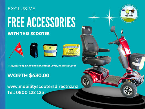 Heartway Urban Mobility Scooter Heartway Mirage PF6KS+ Red Urban Mobility Scooter