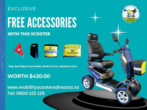 Heartway Urban Mobility Scooter Heartway Vita S12 Urban Mobility Scooter Matt Blue