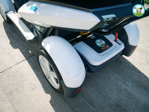 Heartway Urban Mobility Scooter Heartway Vita S12 Urban Mobility Scooter White