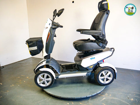 Heartway Urban Mobility Scooter Heartway Vita S12 Urban Mobility Scooter White