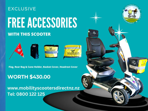 Heartway Urban Mobility Scooter Heartway Vita S12 Urban Mobility Scooter White