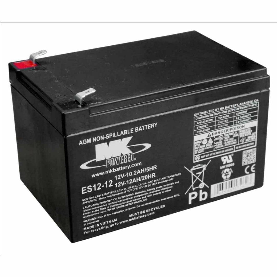 MK Gel Batteries MK AGM 12AH Mobility Scooter Battery