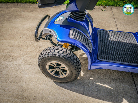 mobilityscootersdirectnz Heartway Mirage PF6KS Blue Urban Mobility Scooter