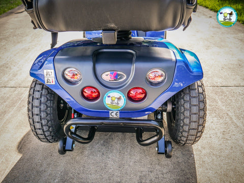 mobilityscootersdirectnz Heartway Mirage PF6KS Blue Urban Mobility Scooter