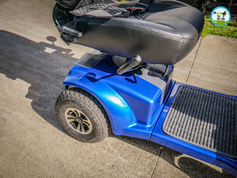 mobilityscootersdirectnz Heartway Mirage PF6KS+ Blue Urban Mobility Scooter