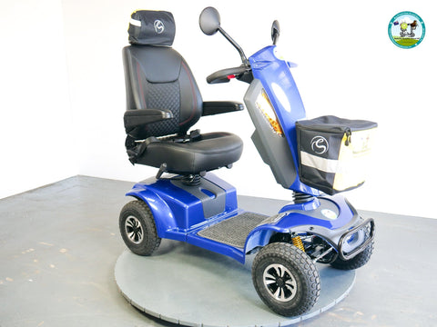 mobilityscootersdirectnz Heartway Mirage PF6KS Blue Urban Mobility Scooter