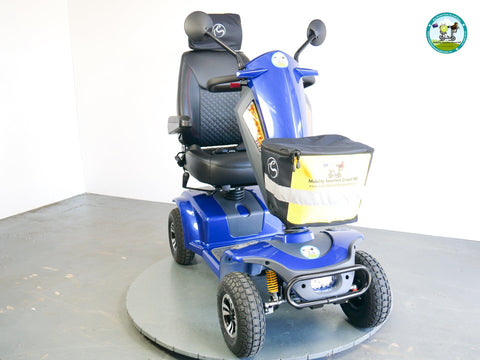 mobilityscootersdirectnz Heartway Mirage PF6KS Blue Urban Mobility Scooter