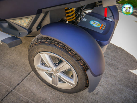 mobilityscootersdirectnz Heartway Vita S12 Urban Mobility Scooter Matt Blue