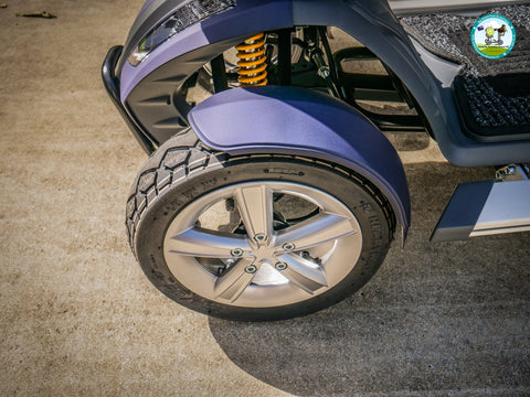 mobilityscootersdirectnz Heartway Vita S12 Urban Mobility Scooter Matt Blue