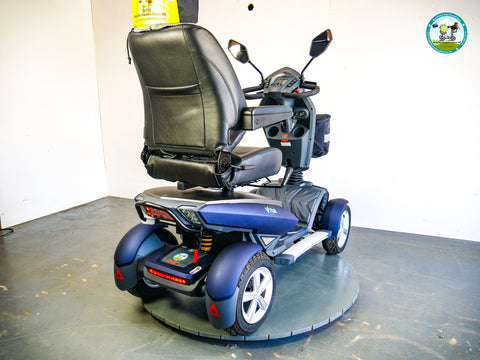 mobilityscootersdirectnz Heartway Vita S12 Urban Mobility Scooter Matt Blue
