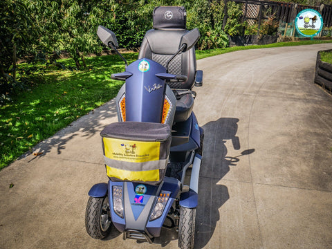 mobilityscootersdirectnz Heartway Vita S12 Urban Mobility Scooter Matt Blue