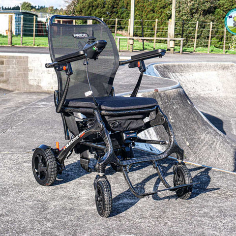 mobilityscootersdirectnz Powerchairs Pride I-Go Litestream Carbon Travel Folding Power Chair