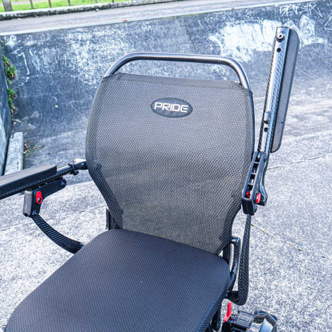 mobilityscootersdirectnz Powerchairs Pride I-Go Litestream Carbon Travel Folding Power Chair