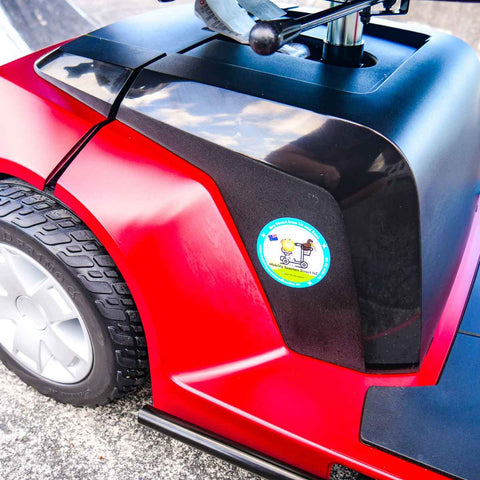 Pride Bariatric Mobility Scooter Pride Maxima Three Wheel Heavy Duty Bariatric Mobility Scooter