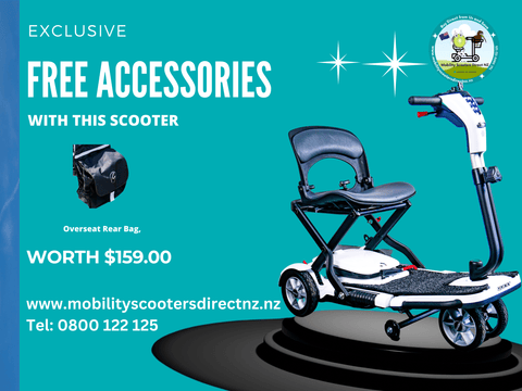 Pride Folding Mobility Scooters Ex-Demo Pride Quest Folding Travel Scooter