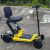 Pride Travel Mobility Scooters Colour Black / Colour Yellow Pride GoGo Carbon Folding Travel Scooter