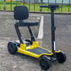 Pride Travel Mobility Scooters Colour Black / Colour Yellow Pride GoGo Carbon Folding Travel Scooter
