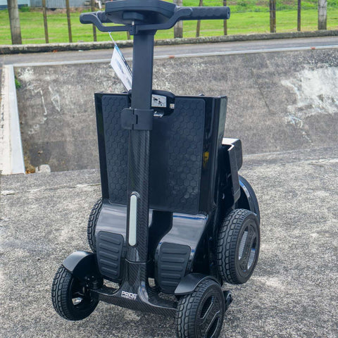 Pride Travel Mobility Scooters Colour Black / Colour Yellow Pride GoGo Carbon Folding Travel Scooter