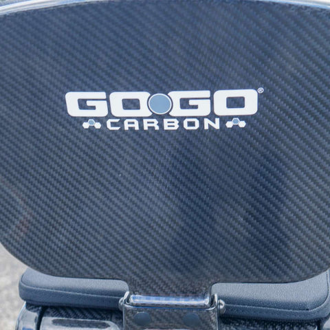 Pride Travel Mobility Scooters Colour Black / Colour Yellow Pride GoGo Carbon Folding Travel Scooter