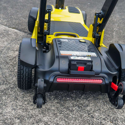 Pride Travel Mobility Scooters Colour Black / Colour Yellow Pride GoGo Carbon Folding Travel Scooter