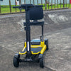 Pride Travel Mobility Scooters Colour Black / Colour Yellow Pride GoGo Carbon Folding Travel Scooter