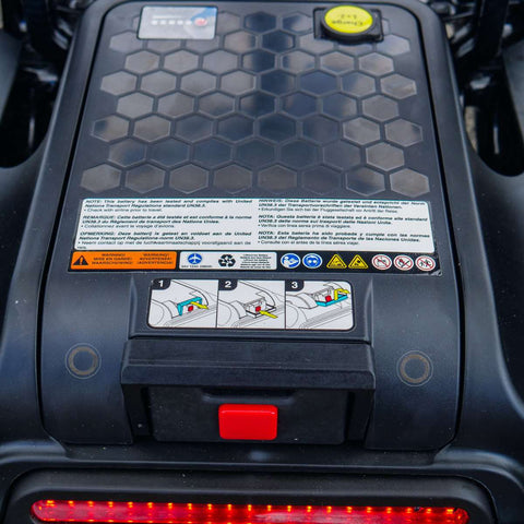 Pride Travel Mobility Scooters Colour Black / Colour Yellow Pride GoGo Carbon Folding Travel Scooter