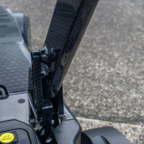 Pride Travel Mobility Scooters Colour Black / Colour Yellow Pride GoGo Carbon Folding Travel Scooter