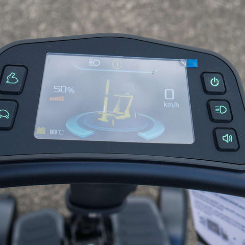 Pride Travel Mobility Scooters Colour Black / Colour Yellow Pride GoGo Carbon Folding Travel Scooter