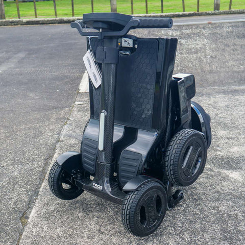 Pride Travel Mobility Scooters Colour Black / Colour Yellow Pride GoGo Carbon Folding Travel Scooter