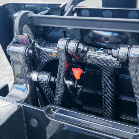 Pride Travel Mobility Scooters Colour Black / Colour Yellow Pride GoGo Carbon Folding Travel Scooter