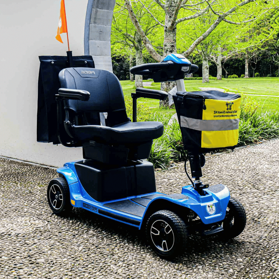 Pride Travel Mobility Scooters True Blue Pride Revo Travel Mobility Scooter