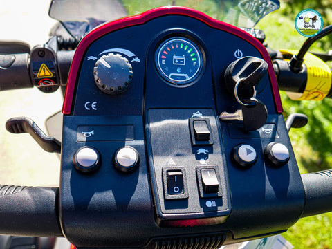 Pride Urban Mobility Scooter Ex-Demo Pride Pathfinder 140 XL Red Mobility Scooter