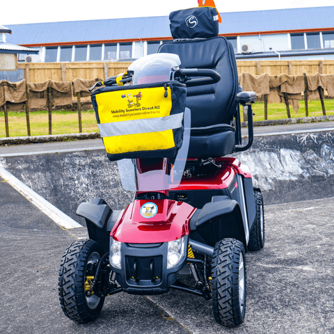 Pride Urban Mobility Scooter Pride Pathfinder 140 XL Red Mobility Scooter