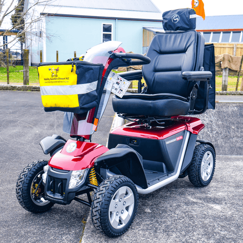 Pride Urban Mobility Scooter Pride Pathfinder 140 XL Red Mobility Scooter
