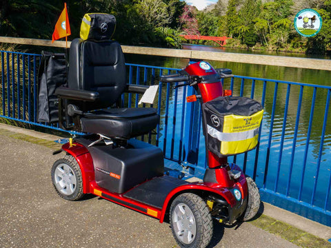 Pride Urban Mobility Scooter Red Ex-Demo Pride 130 XL Pathrider Mobility Scooter